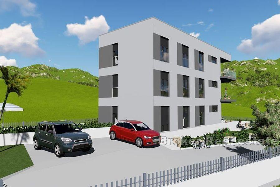 Apartamenty w nowym budynku z widokiem na morze