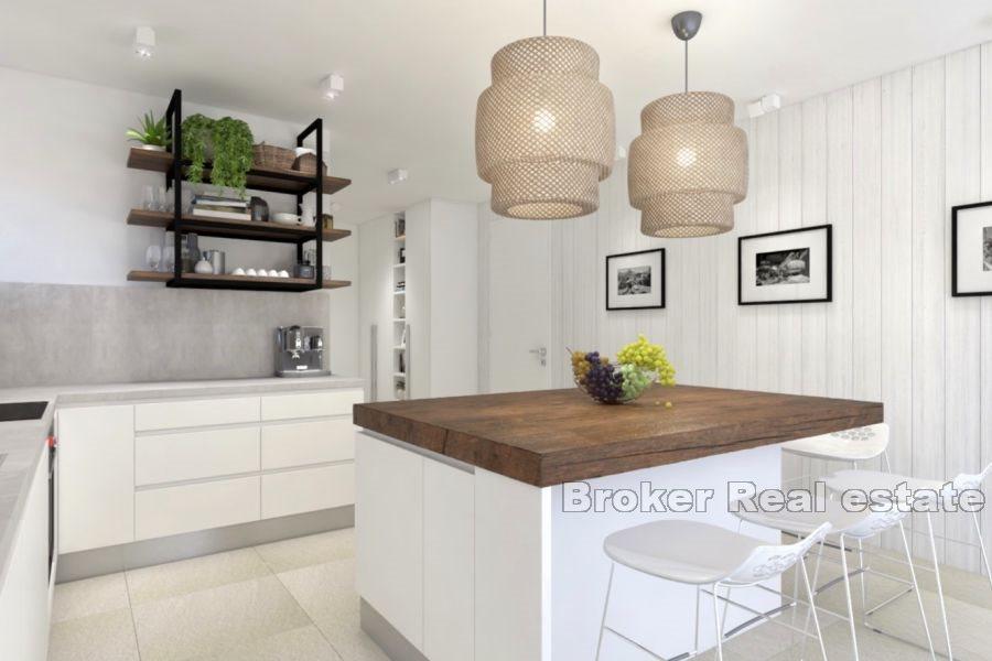 Nowoczesna willa z widokiem na morze