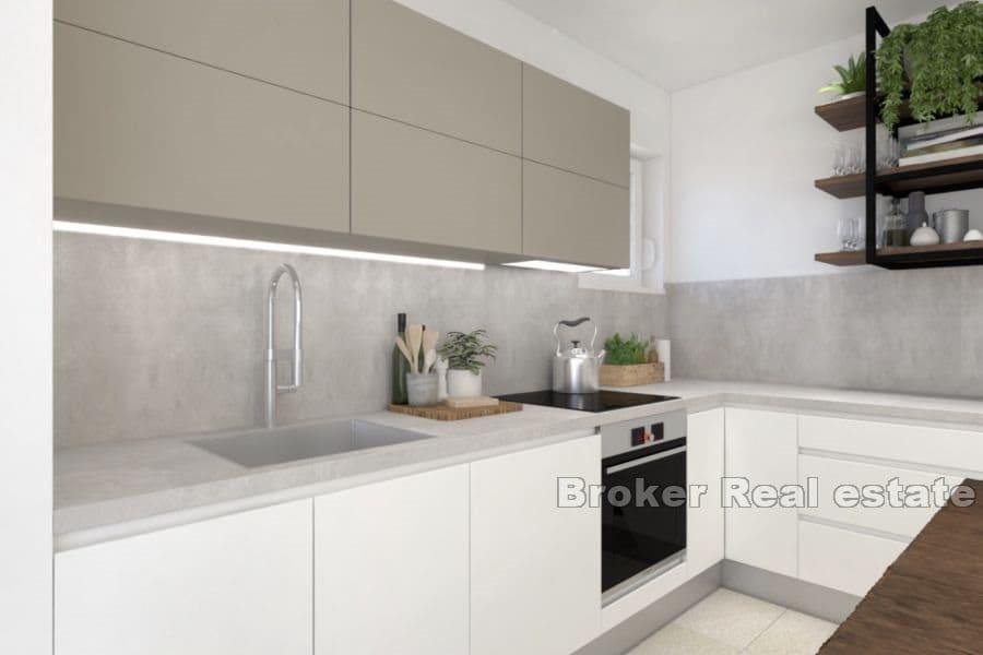 Modern villa med havsutsikt