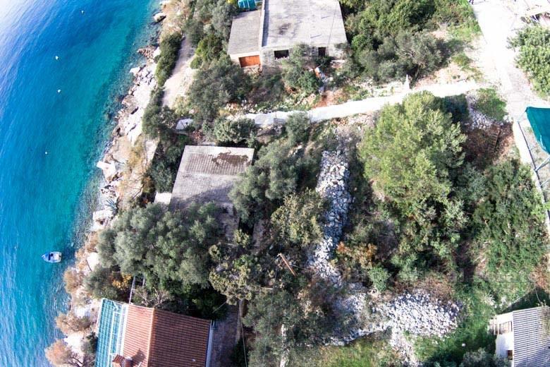 Haus in der 1. Reihe auf dem Meer,