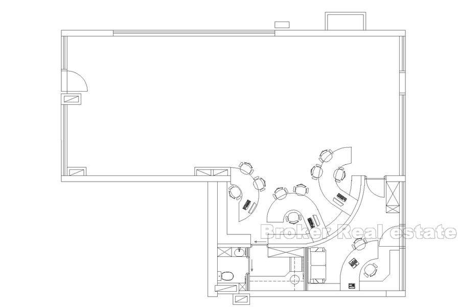 Bol, business space of 116m2 for rent