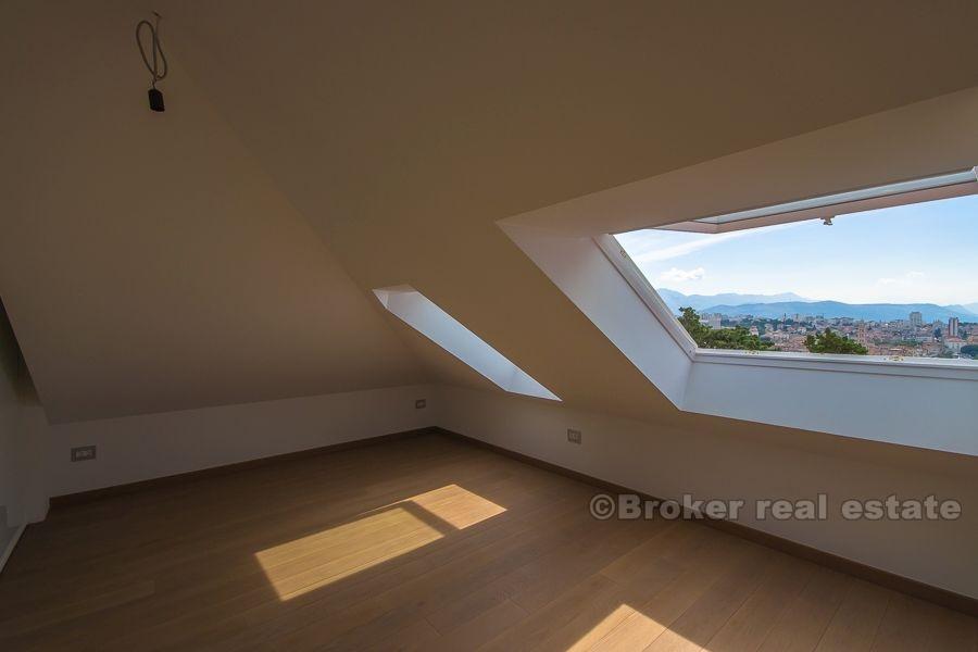 Lyxig takvåning, långtidsuthyrning