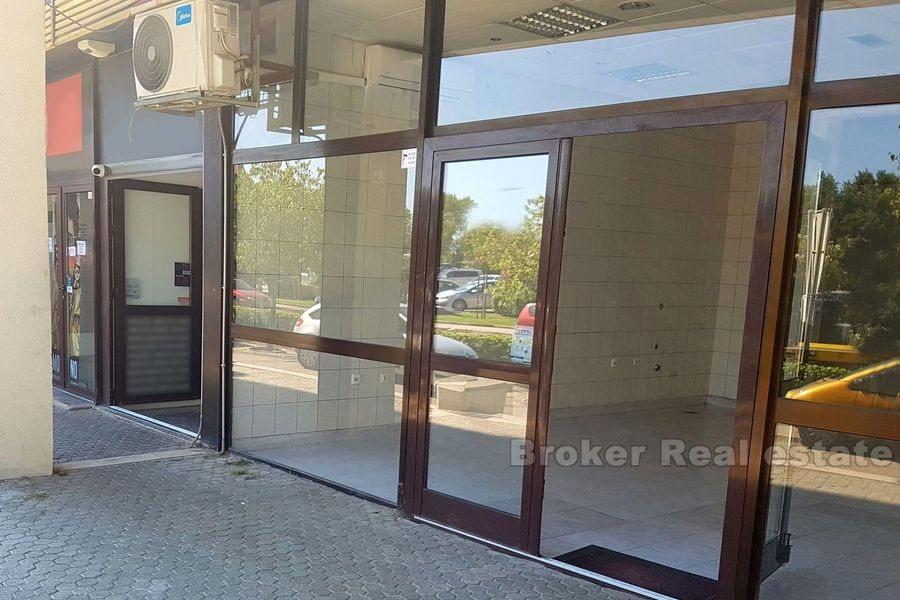 Sales and exhibition business premises