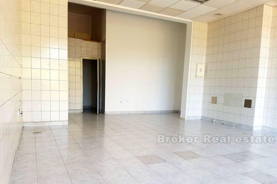 Sales and exhibition business premises