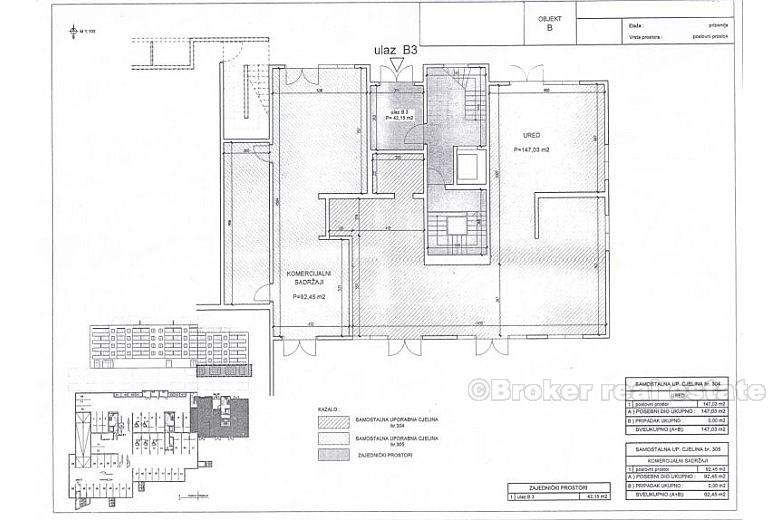 Kontorsutrymmen för försäljning