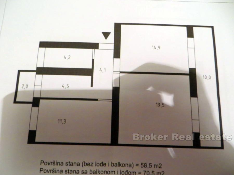 Appartement à deux chambres