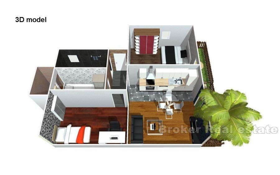 Appartement à deux chambres