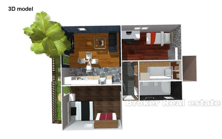 Appartement à deux chambres