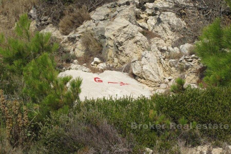 Building plot first row to the sea, for sale