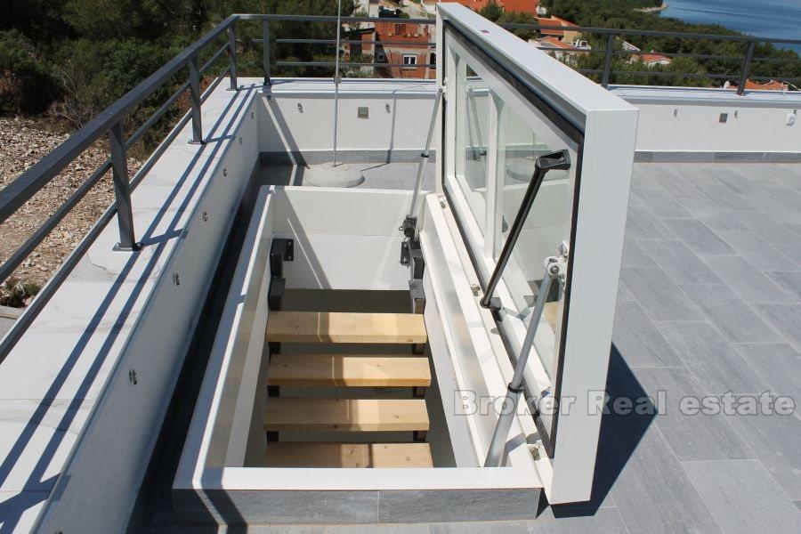 Duplex avec vue sur la mer