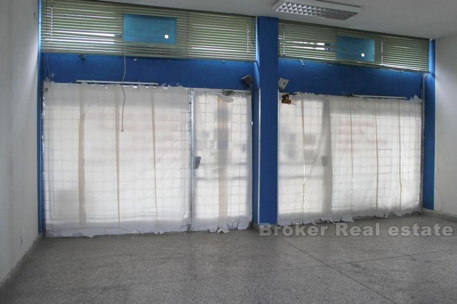 Two commercial spaces, for rent
