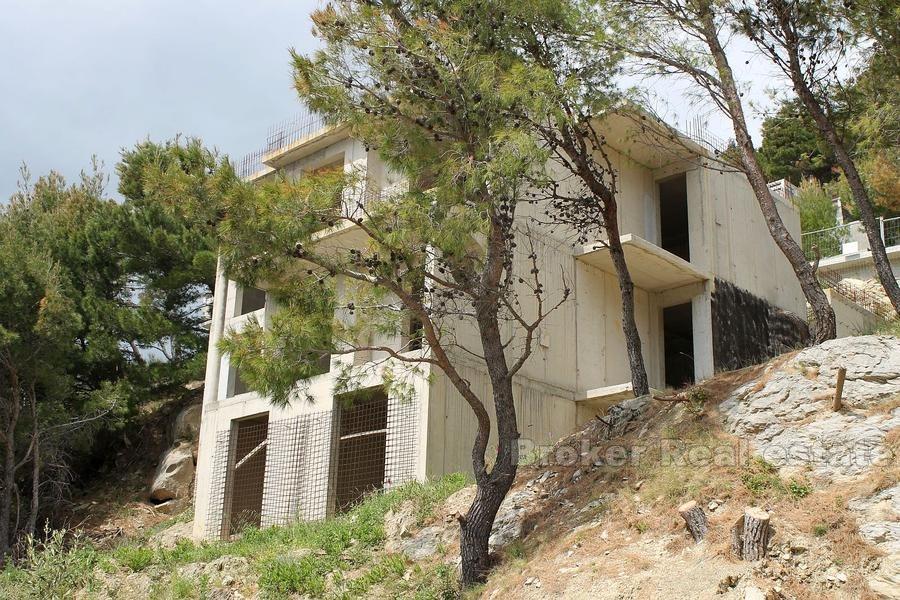 House, unfinished, for sale, Brela