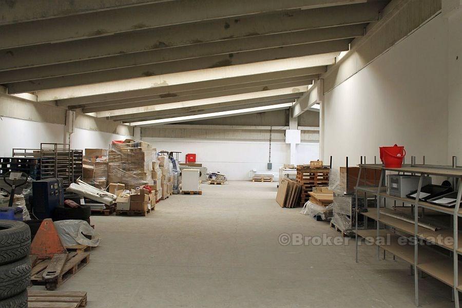 Croatia real estate, Split area, 300 sqm warehouse, for sale