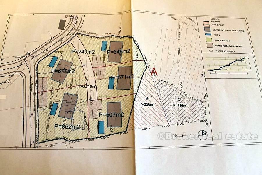 Construction plot, for sale