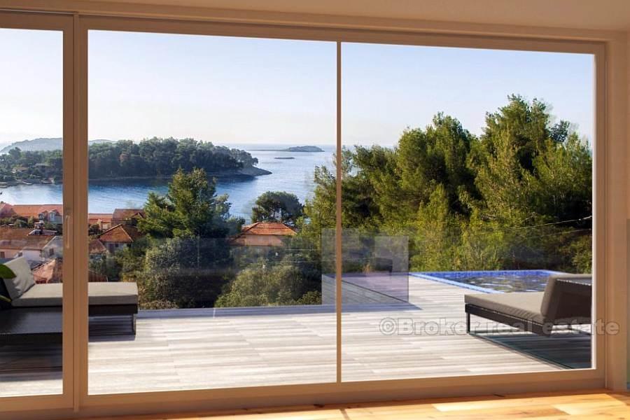 Строительный участок с проектом