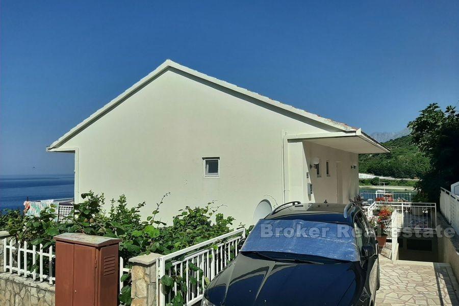 House in first row to the sea on Makarska riviera