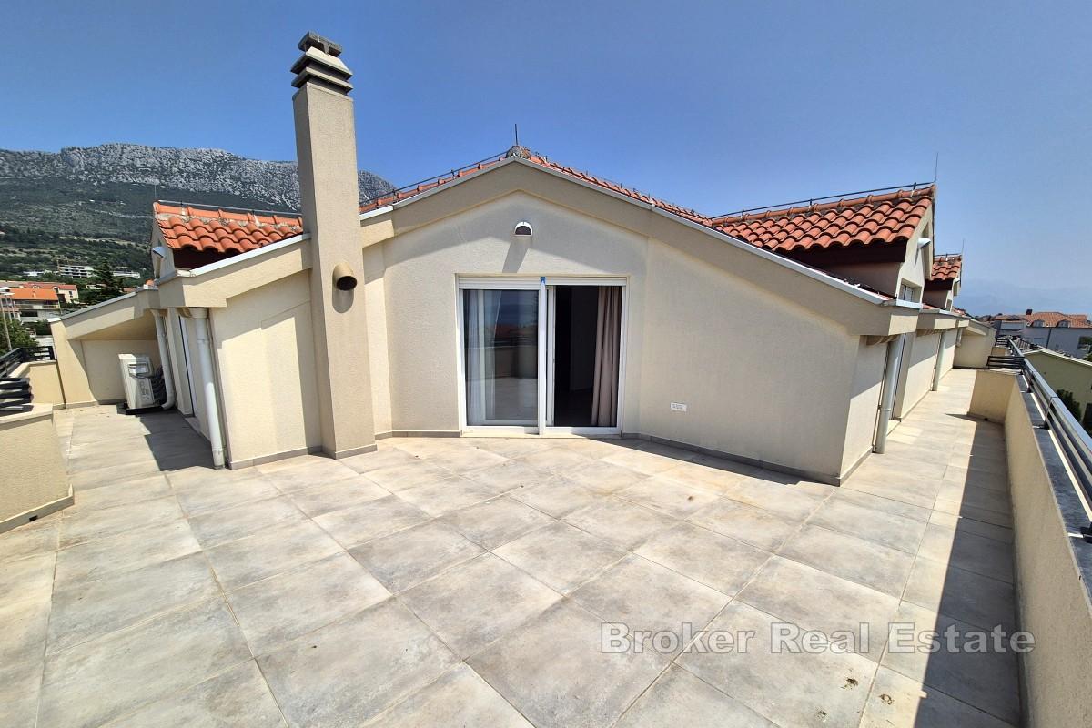 Penthouse-Wohnung mit Meerblick