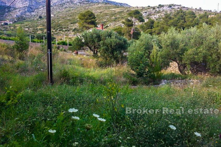 Building plot with sea view