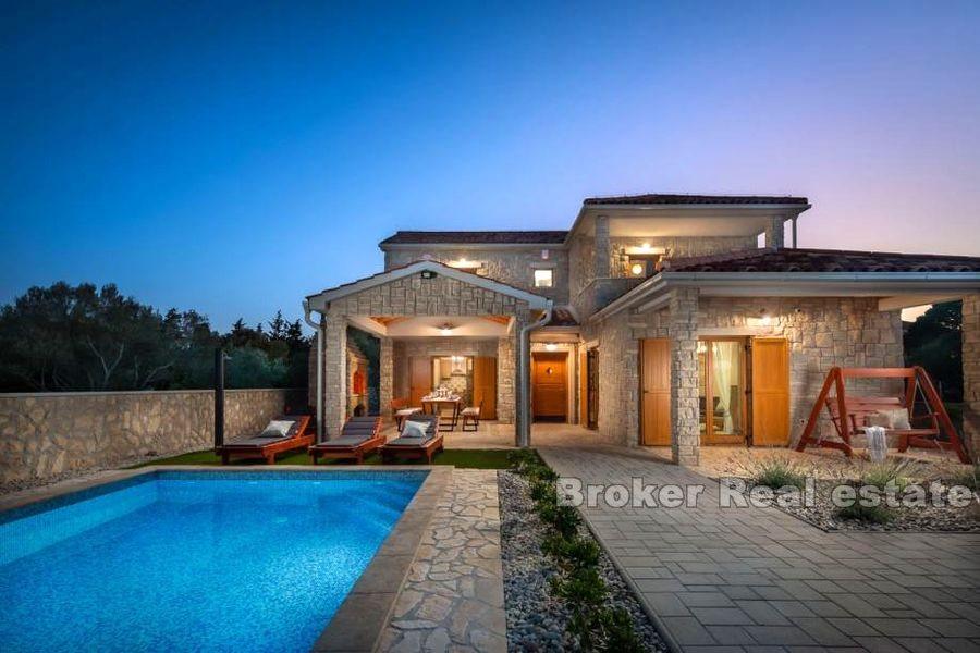 Luxury stone villa, with pool