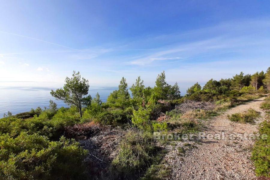 Terreno edificabile con vista mare