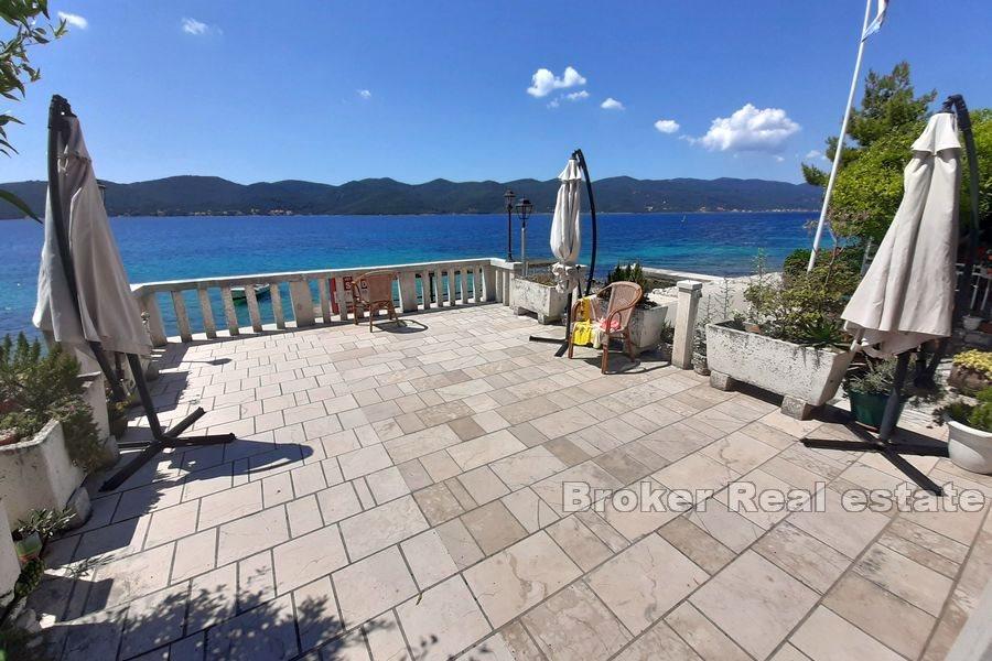 Stone house first row to the sea