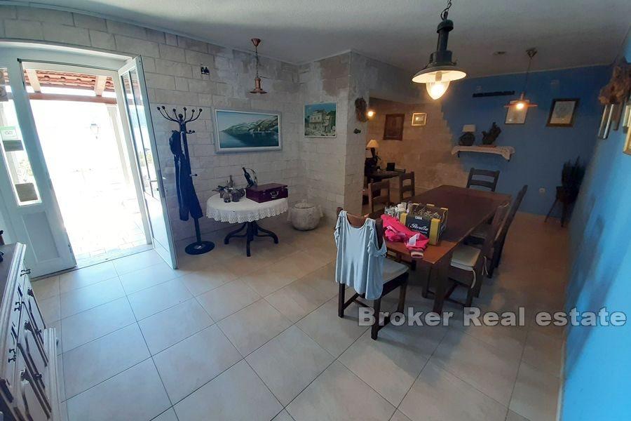 Stone house first row to the sea