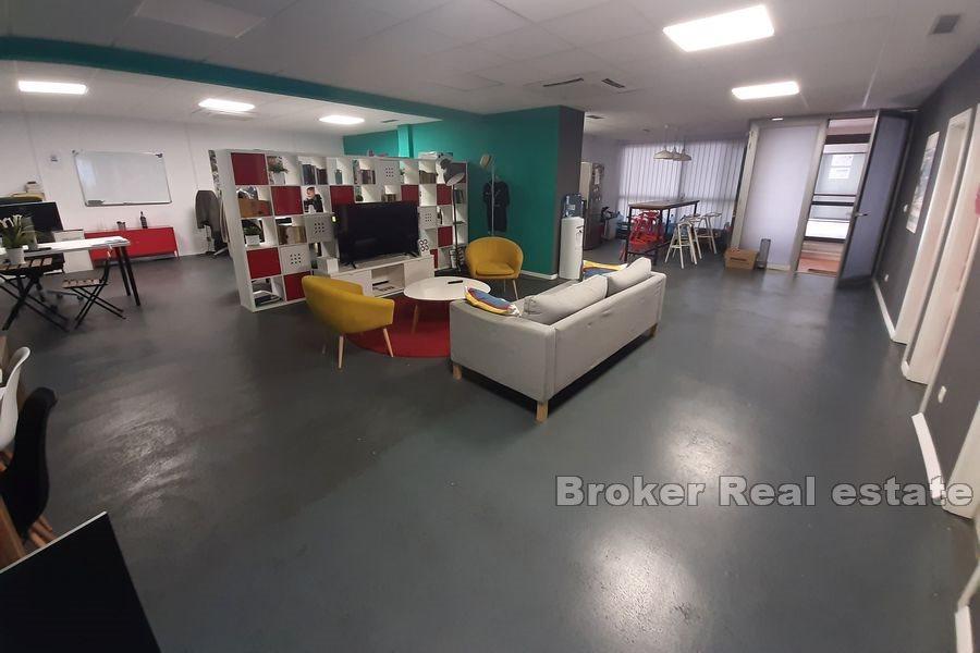 Business space on the ground floor
