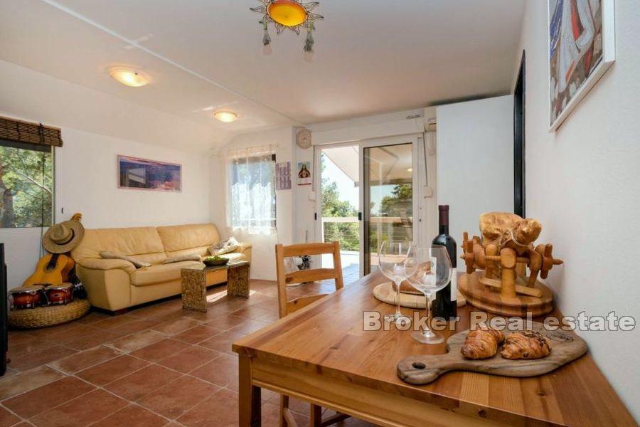 House with pool and sea view
