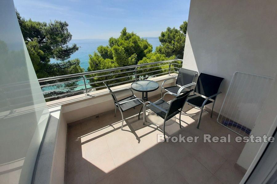 Appartement en première rangée de la mer