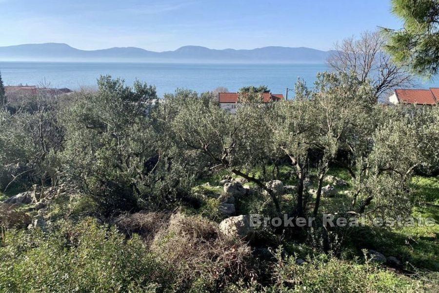 Building land with sea view