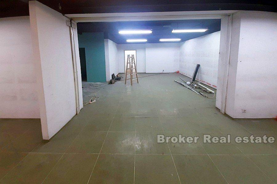 Business space on two floors