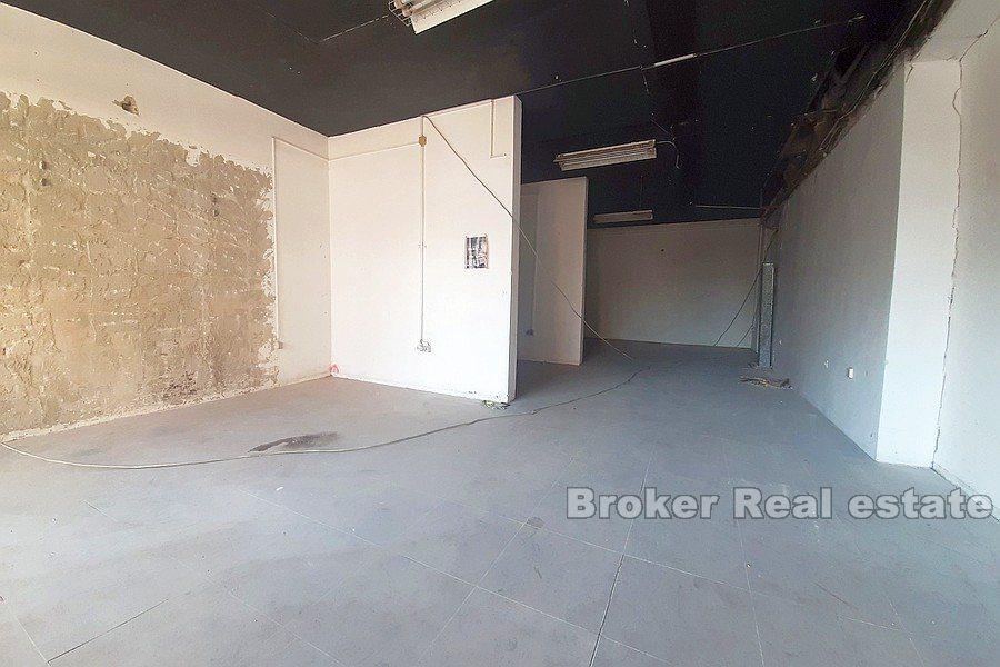 Business space on two floors