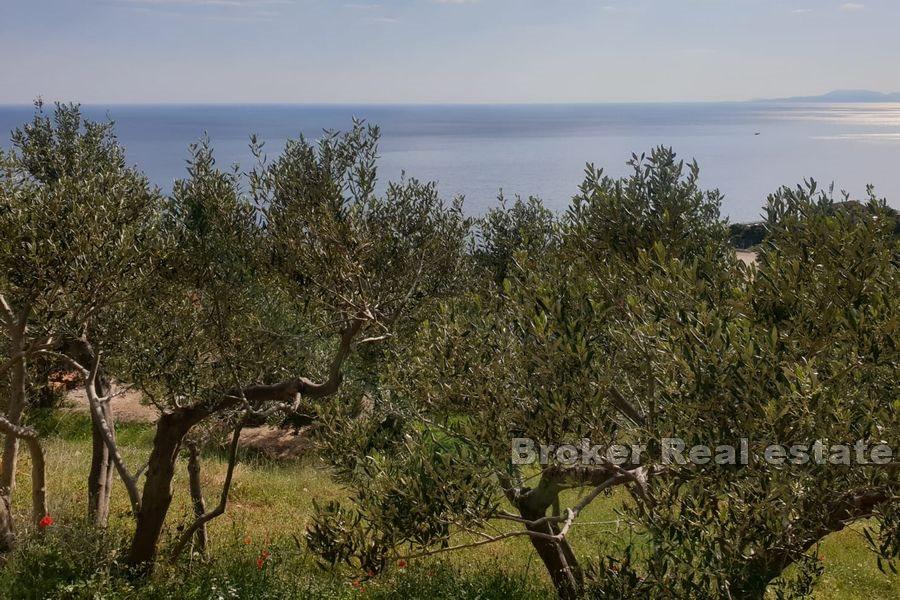 Земля под застройку с открытым видом на море