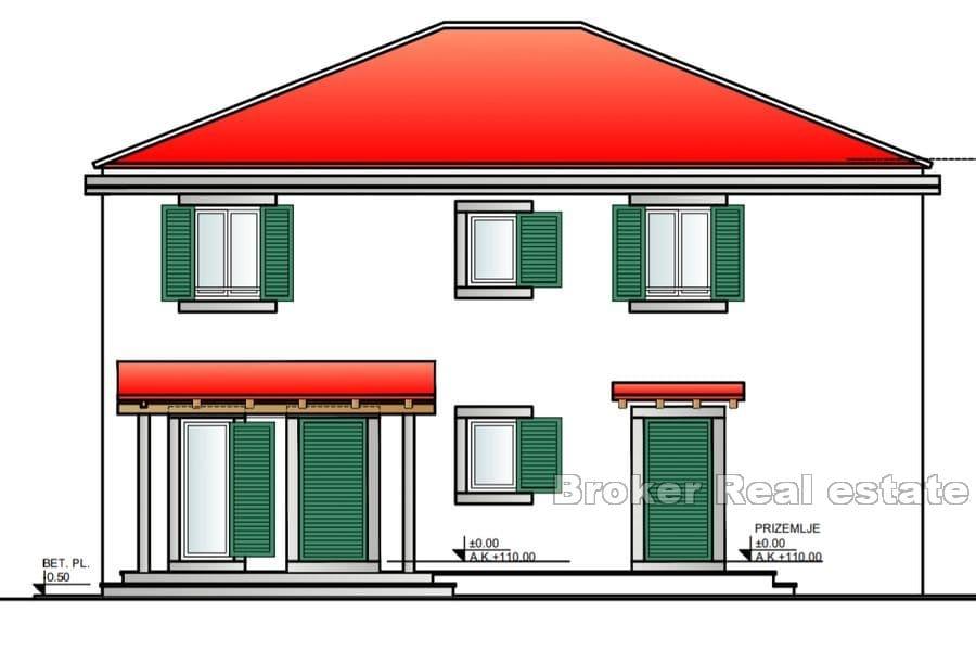 Building land with sea view