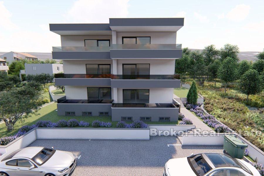 Apartments with a sea view