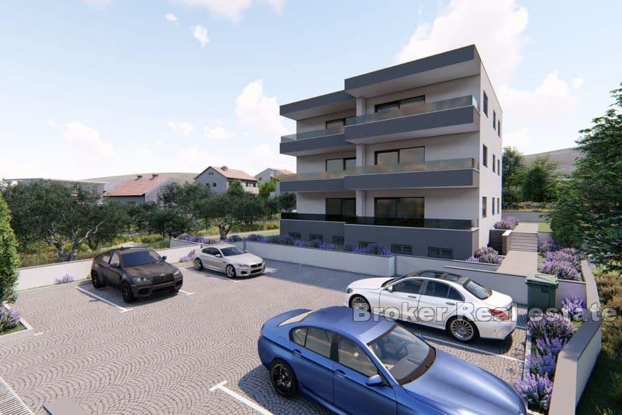 Apartments with a sea view