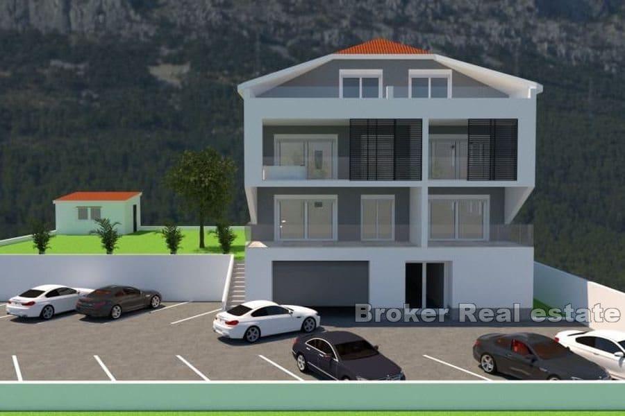 Appartamento con vista mare, nuova costruzione