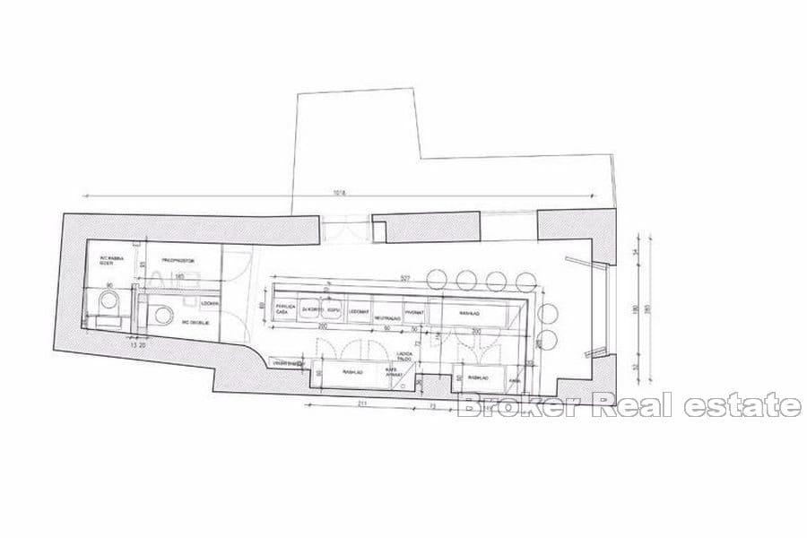 Restaurant in the old town center