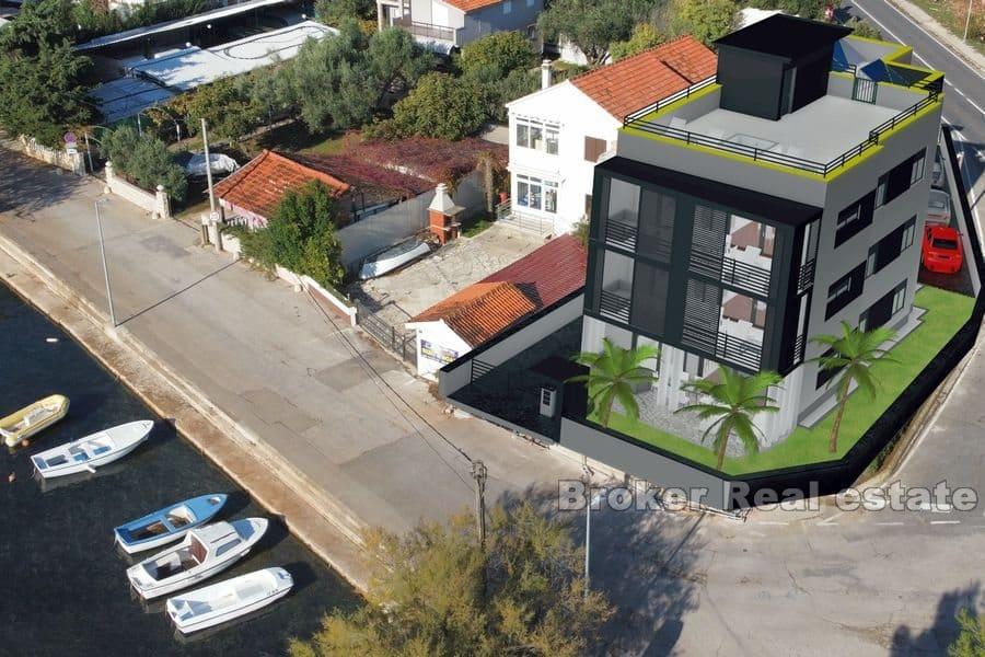 Nowoczesne apartamenty w pierwszym rzędzie do morz