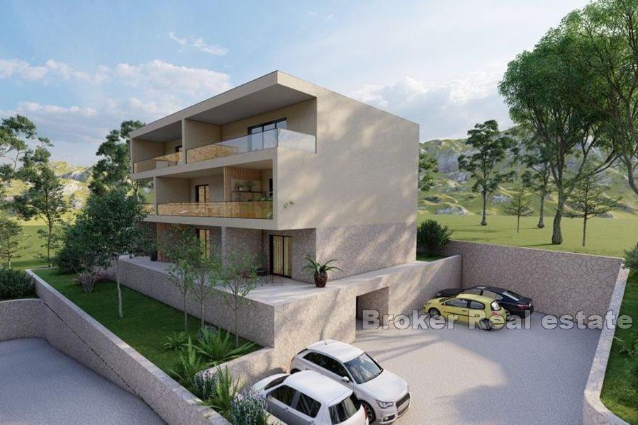 Building plot with a conceptual project for two buildings