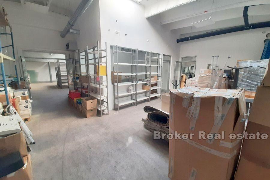 Spacious storage area