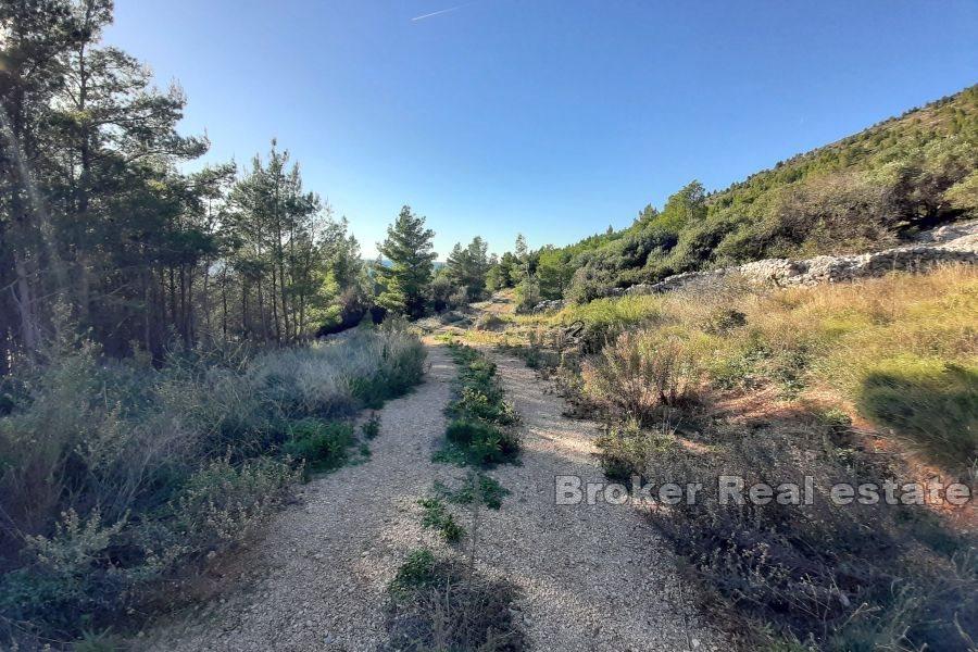 Building plot in the second row to the sea