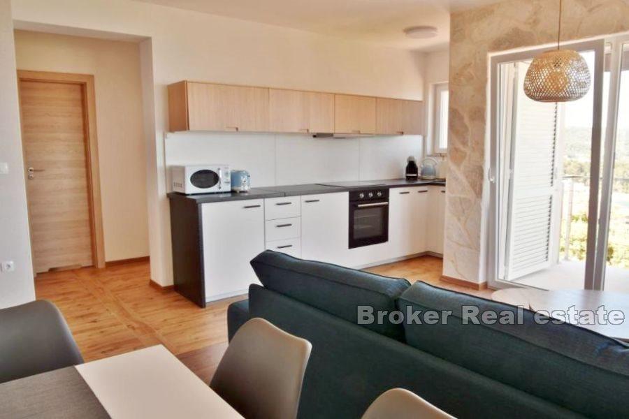 Two-bedroom apartment with open sea view