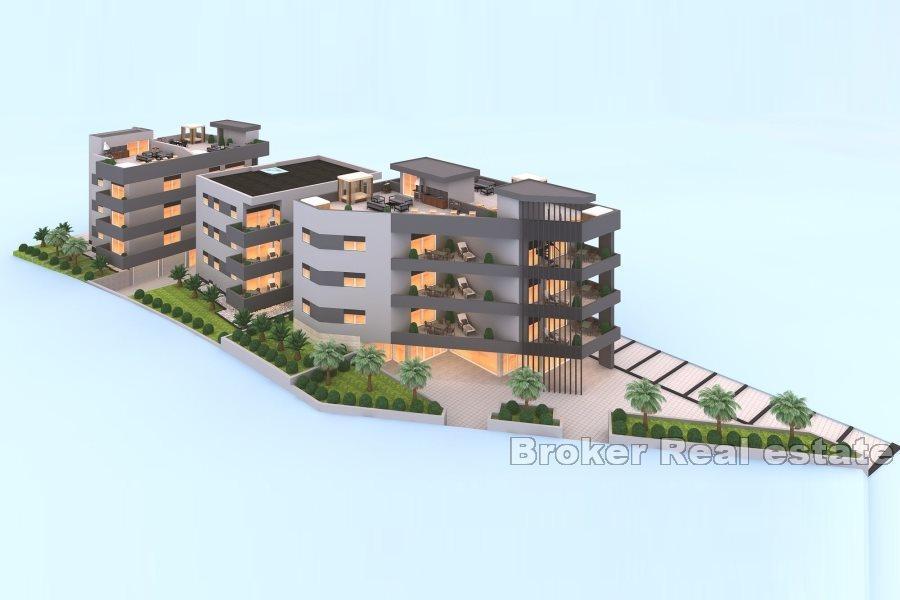 Moderní apartmány ve výstavbě nedaleko Zadaru