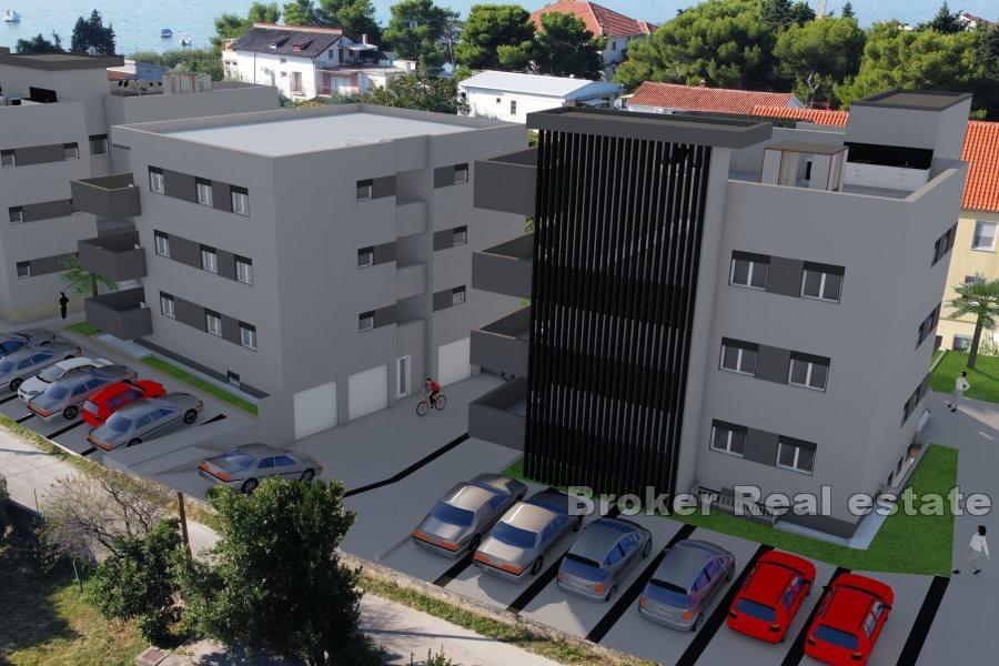 Moderní apartmány ve výstavbě nedaleko Zadaru