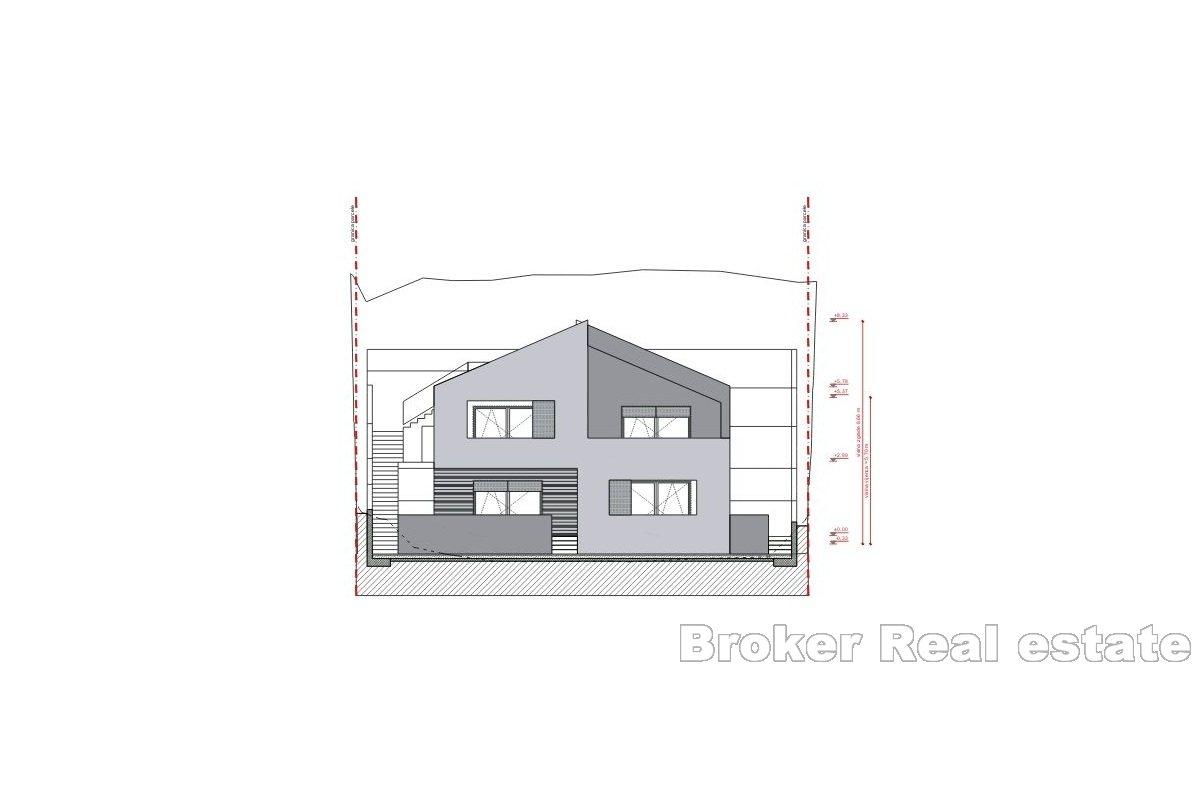 Terrain à bâtir avec projet de construction