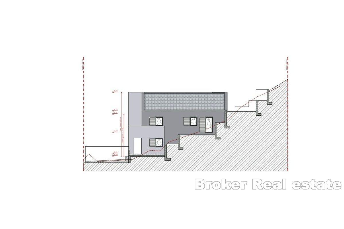 Baugrundstück mit Bauprojekt