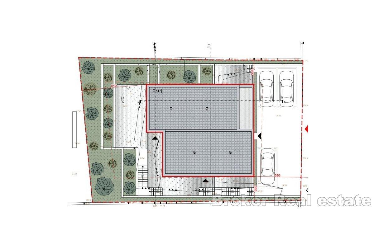 Terrain à bâtir avec projet de construction