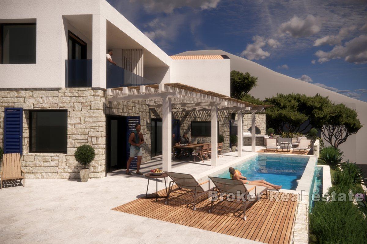 Moderne Villa mit Pool und Meerblick