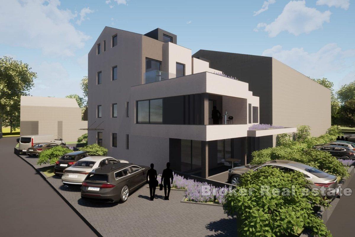 Moderne leiligheter i første rad ved sjøen